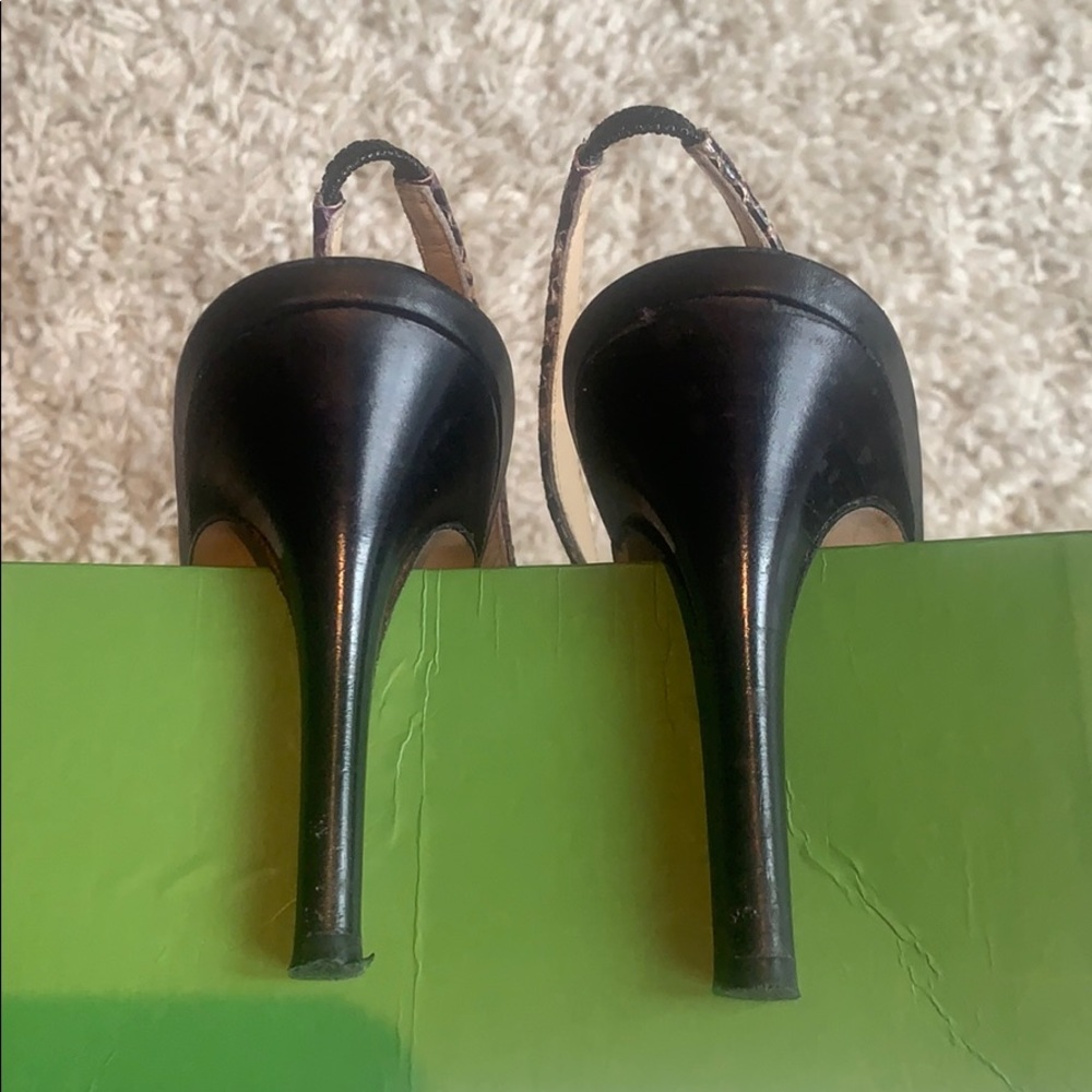 Kate Spade Kylie Python Print Heels - image 7